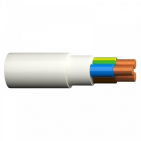 Cabo de força Prysmian Group XPJ-HF C-pro 3x1.5 mm² de cobre XLPE LSZH CPR Cca 300/500V monolítico.