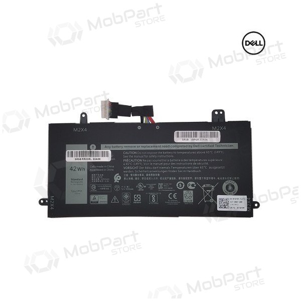 DELL J0PGR, 42Wh, 5250mAh bateria do portátil - PREMIUM DELL J0PGR, 42Wh, 5250mAh bateria do portátil - PREMIUM