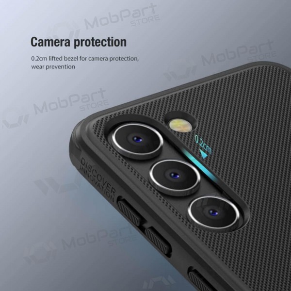 Samsung Galaxy S24 Plus capa „Nillkin Frosted Shield“ (preto) Samsung Galaxy S24 Plus capa „Nillkin Frosted Shield“ (preto)