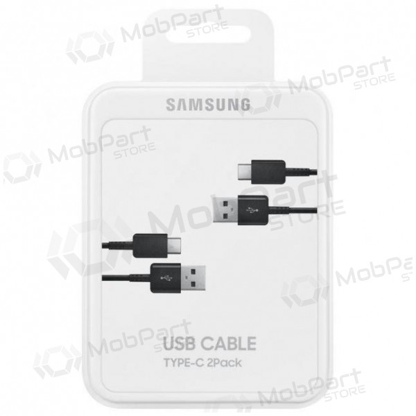 USB cabo Samsung EP-DG930MBEGWW Type-C 1.5m 2unidade. (preto) (OEM)
