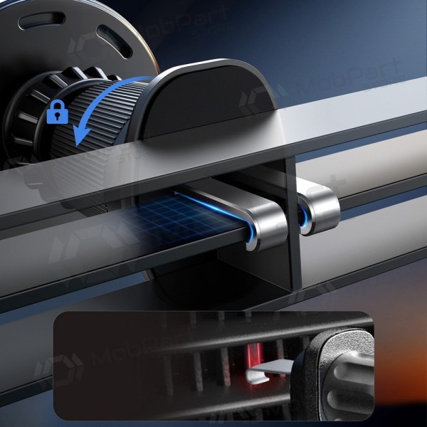 Automobilinis laikiklis-carregador Joyroom JR-ZS502 MagSafe 15W (air vent/dashboard) preto