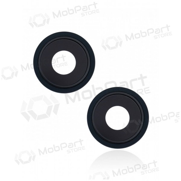 Apple iPhone 13 mini lente vidro da câmera (2unidade) (Midnight) (com moldura) Apple iPhone 13 mini lente vidro da câmera (2unidade) (Midnight) (com moldura)