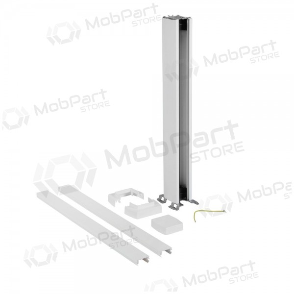 Coluna de alumínio branca dupla face Legrand Mosaic 653003 (68 cm)