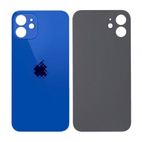 Apple iPhone 12 tampa traseira da bateria (azul) (bigger hole for camera)