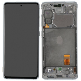 SamsungGalaxy S20 FE ecrã (branco) (com moldura) (original)