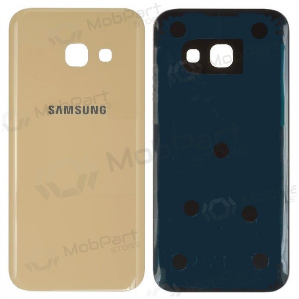 Samsung A320 Galaxy A3 2017 tampa traseira da bateria (Gold Sand) (service pack) (original) Samsung A320 Galaxy A3 2017 tampa traseira da bateria (Gold Sand) (service pack) (original)