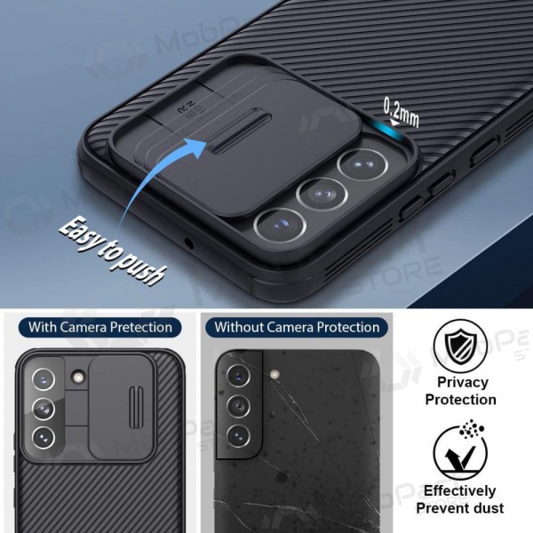 Google Pixel 7 Pro capa „Nillkin CamShield Pro“ (preto)
