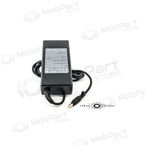 HP 90W: 19V, 4.74A carregador de portátil HP 90W: 19V, 4.74A carregador de portátil