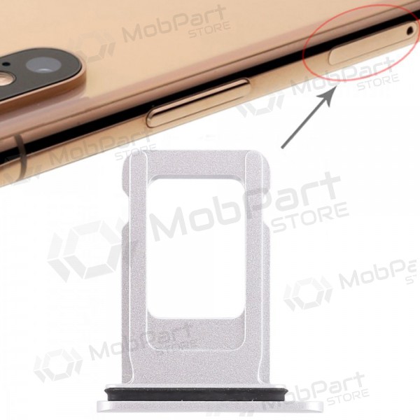 Apple iPhone XR SIM titular do cartão (branco)