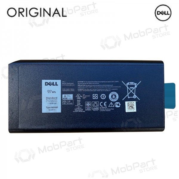 DELL X8VWF, 8550mAh bateria do portátil - PREMIUM DELL X8VWF, 8550mAh bateria do portátil - PREMIUM