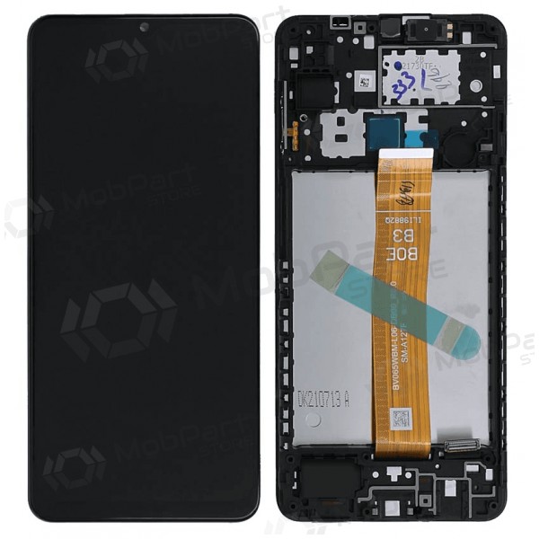 Samsung Galaxy A12s ecrã (preto) (com moldura) (Premium) Samsung Galaxy A12s ecrã (preto) (com moldura) (Premium)