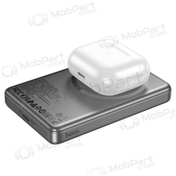 Bateria externa Power Bank Hoco Q26A PD20W Magnetic 10000mAh preto