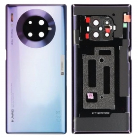 Huawei Mate 30 Pro tampa traseira da bateria (Space Silver) (usado grade A, original)