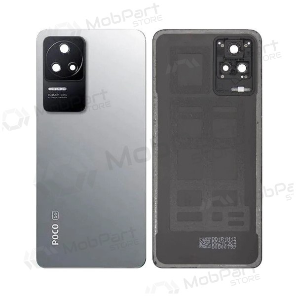 Xiaomi Poco F4 tampa traseira da bateria (prata) (original) (service pack) Xiaomi Poco F4 tampa traseira da bateria (prata) (original) (service pack)
