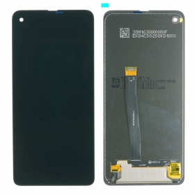 Samsung G715F Galaxy Xcover PRO ecrã (preto) - PREMIUM