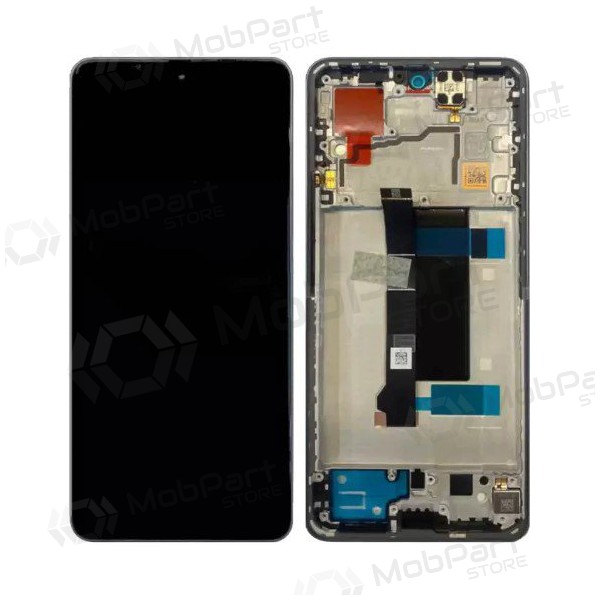 Xiaomi Poco X6 5G (compatible with Redmi Note 13 Pro 5G) ecrã (azul) (com moldura) (original) Xiaomi Poco X6 5G (compatible with Redmi Note 13 Pro 5G) ecrã (azul) (com moldura) (original)