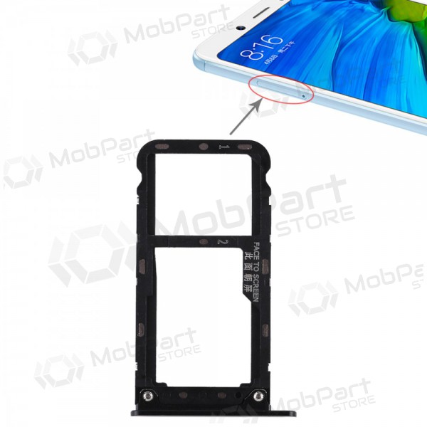 Xiaomi Redmi Note 5 SIM titular do cartão (preto)