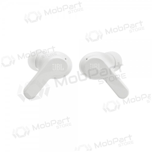 Auscultadores sem fio JBL Wave Beam TWS Bluetooth 5.2 brancos