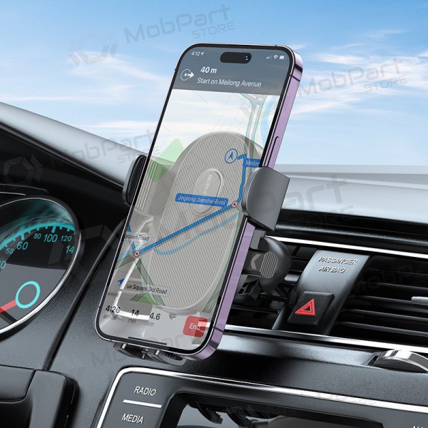 Suporte para telefone de carro Borofone BH92 (air vent) preto Suporte para telefone de carro Borofone BH92 (air vent) preto