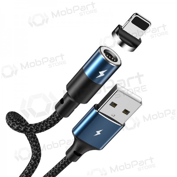 USB cabo REMAX Magnetic lightning 1.2m (3A) (preto)