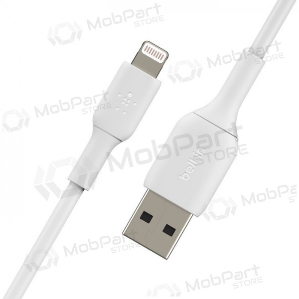 USB cabo Belkin Boost Charge USB-A to Lightning 1.0m branco
