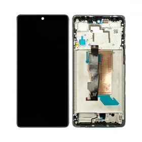 Ekranas Xiaomi Poco F5 5G su lietimui jautriu stikliuku e rėmeliu Blue OLED