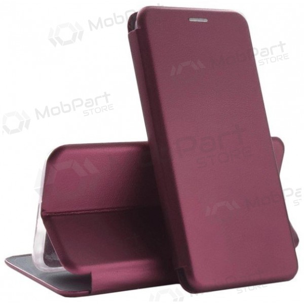 Samsung Galaxy S26+ capa - Book Elegance (bordô)