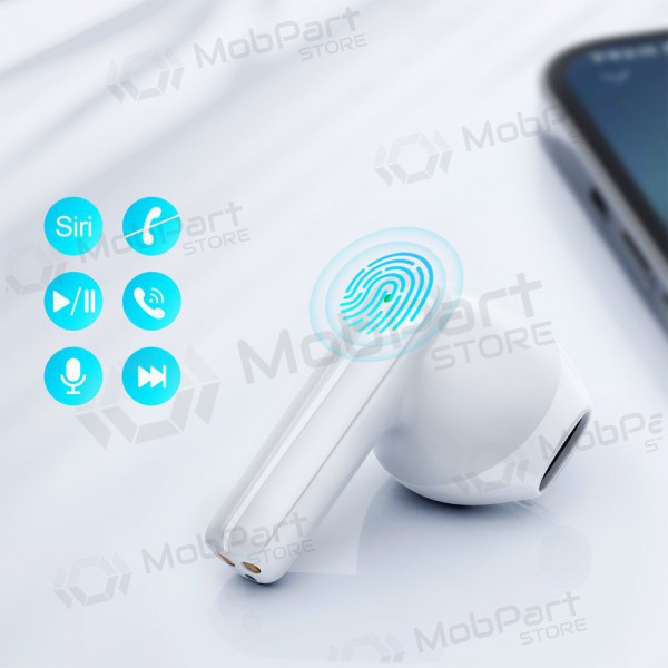 Sem fio mãos livres Joyroom TWS JR-TL11 ENC (branco)