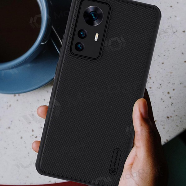 Xiaomi Redmi Note 12 5G / Poco X5 capa „Nillkin Frosted Shield“ (preto) Xiaomi Redmi Note 12 5G / Poco X5 capa „Nillkin Frosted Shield“ (preto)