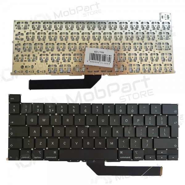 Apple A2141, UK teclado