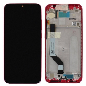 Xiaomi Redmi Note 7 ecrã (vermelho) (com moldura) (service pack) (original)