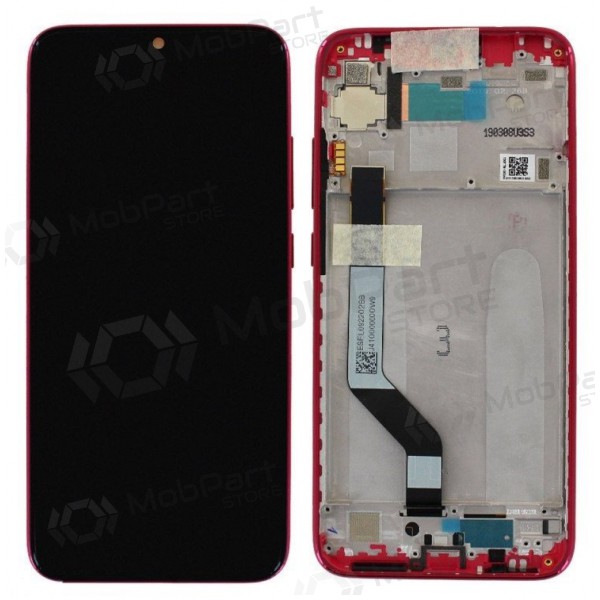 Xiaomi Redmi Note 7 ecrã (vermelho) (com moldura) (service pack) (original) Xiaomi Redmi Note 7 ecrã (vermelho) (com moldura) (service pack) (original)