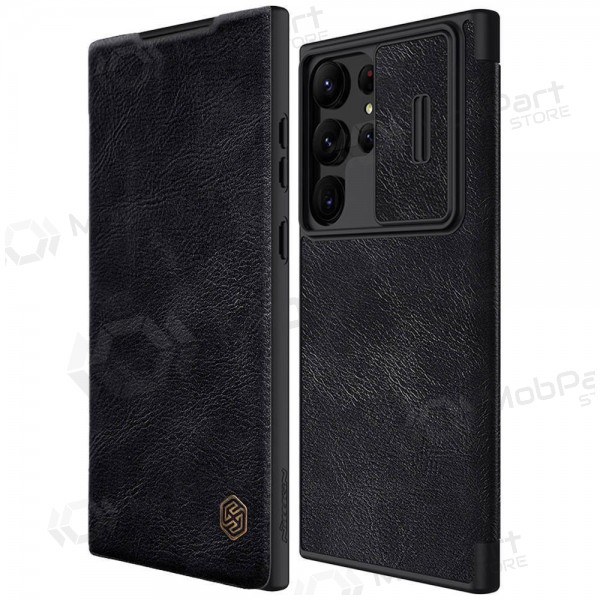 Samsung Galaxy S22 Plus capa „Nillkin Leather“ (preto)