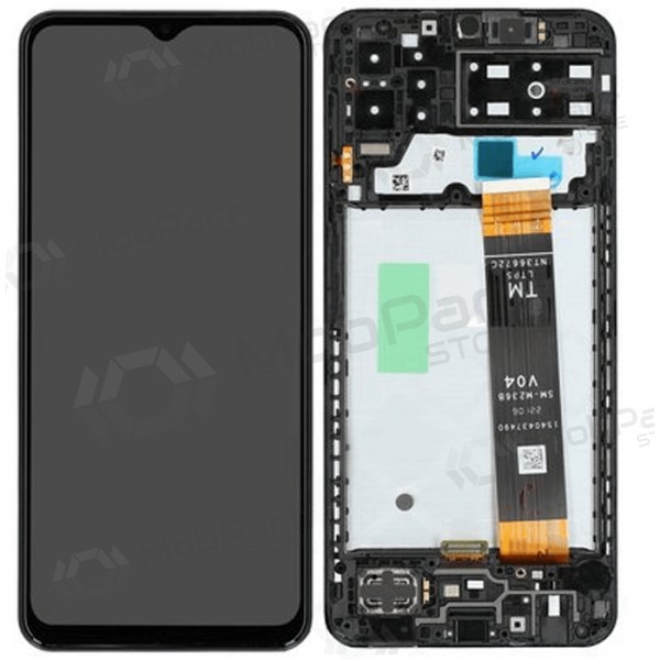 Samsung Galaxy A13 4G ecrã (preto) (com moldura) (original)