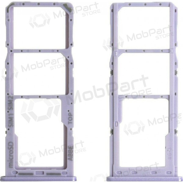 Samsung A225 Galaxy A22 4G 2021 SIM titular do cartão (roxo) (service pack) (original) Samsung A225 Galaxy A22 4G 2021 SIM titular do cartão (roxo) (service pack) (original)