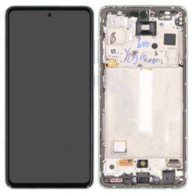 Samsung Galaxy A52s ecrã (Awesome Mint) (com moldura) (original)