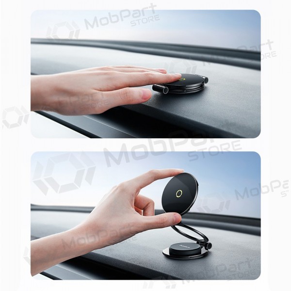 Suporte de telefone automotivo Baseus MagPro II BS-CW06 adesivo para o painel de instrumentos.