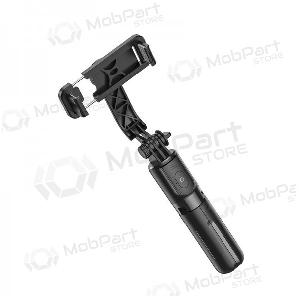 Bastão de selfie Hoco K17 Mini su trikojo funkcija preto