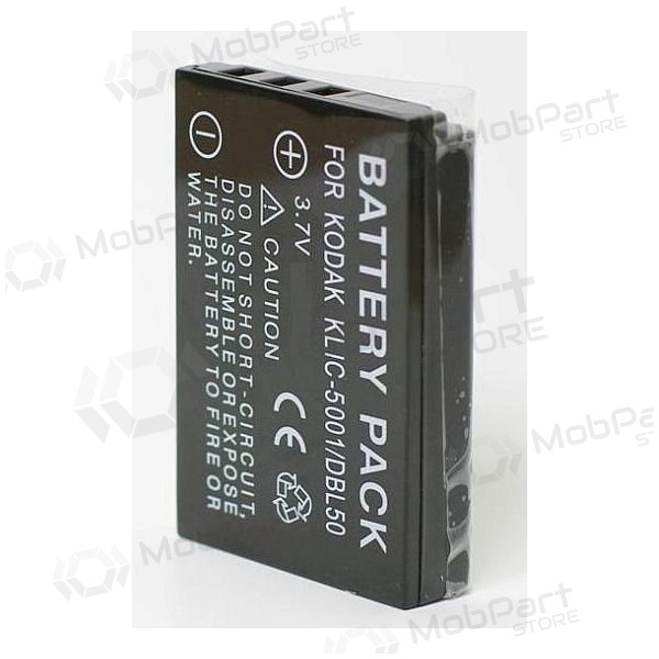 Kodak KLIC-5001, DB-L50 foto bateria / acumulador Kodak KLIC-5001, DB-L50 foto bateria / acumulador