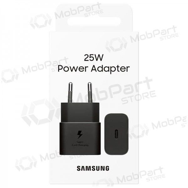 Carregador original Samsung EP-T2510NBEGEU 25W na embalagem preto