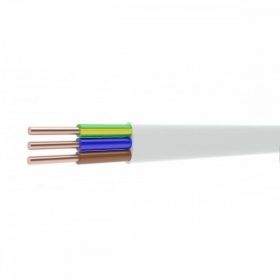 Cabo de força Lietkabelis YDYp 3x1.5 mm² de cobre PVC rolo de 100 m