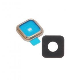 Samsung G900F Galaxy S5 lente vidro da câmera (dourado)