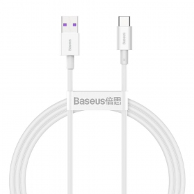 USB cabo Baseus Superior Type-C 66W 1.0m (branco) CATYS-02