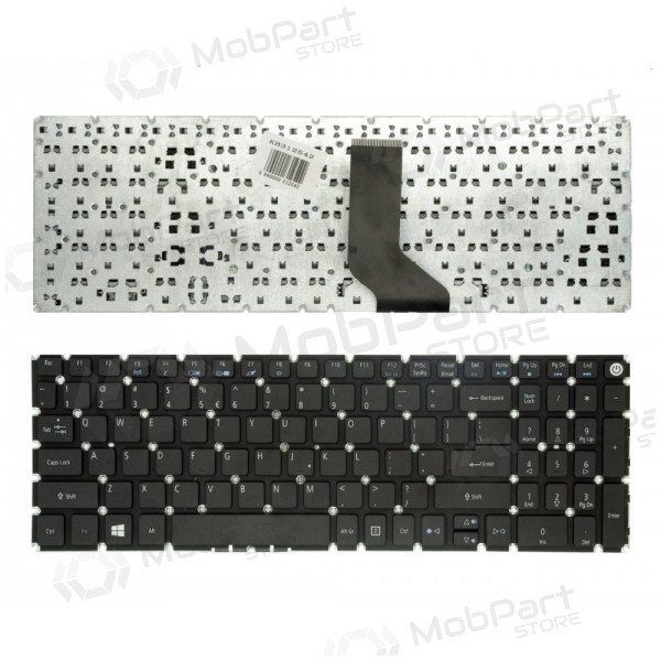 ACER Aspire E5-573, E5-573G, E5-573T, E5-573TG (US) teclado ACER Aspire E5-573, E5-573G, E5-573T, E5-573TG (US) teclado