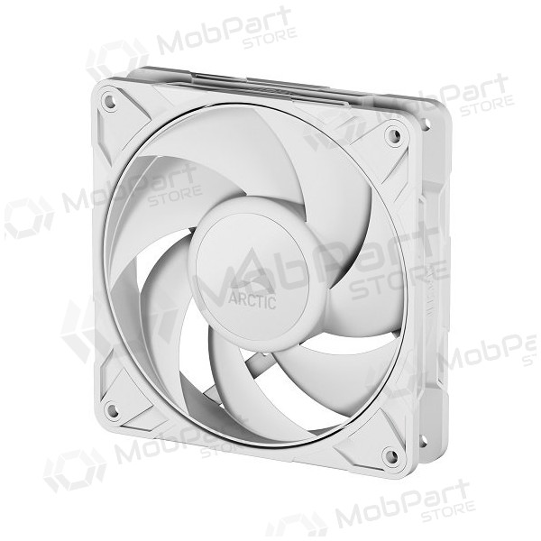 ARCTIC P12 PRO PWM PST ventilador de quadro, 4-pin, 120mm, branco ARCTIC P12 PRO PWM PST ventilador de quadro, 4-pin, 120mm, branco