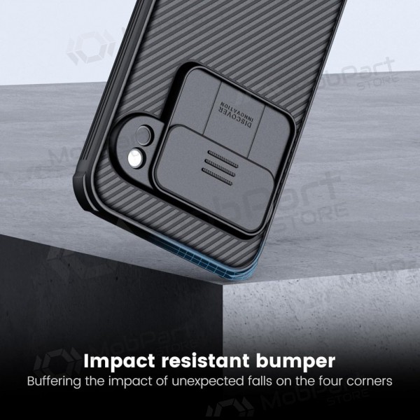 Google Pixel 7A capa „Nillkin CamShield Pro“ (preto)