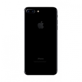 Apple iPhone 7 Plus tampa traseira da bateria (Jet Black) (usado grade C, original)