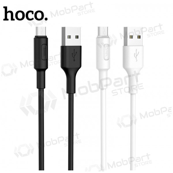 USB cabo Hoco X25 microUSB 1.0m (preto)