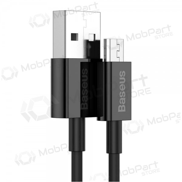 USB cabo Baseus Superior microUSB 2A 2.0m (preto) CAMYS-A01