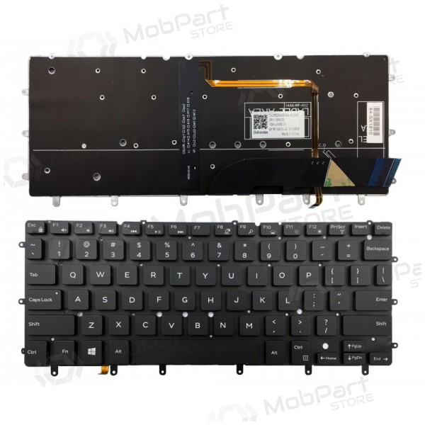 DELL Inspiron 13: 7000, 7352, 7353, 7359, 7347, 7348 teclado DELL Inspiron 13: 7000, 7352, 7353, 7359, 7347, 7348 teclado